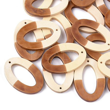 Wooden Big Pendants WOOD-S045-059A-1