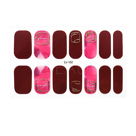 Full Wraps Nail Polish Stickers MRMJ-T078-ZJ152-1