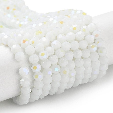 Opaque Glass Beads Strands EGLA-A035-P4mm-L01-1