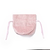 Velvet Jewelry Bags with Drawstring & Plastic Imitation Pearl TP-CJC0001-03C-1
