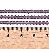 Imitate Austrian Crystal Frosted Glass Beads Strands LS-EGLA-A039-T2mm-MD04-5