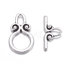 Ring Tibetan Style Alloy Toggle Clasps A1011Y-3