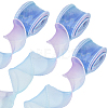 3Rolls Polyester Organza Ribbons SRIB-CY0001-37A-1