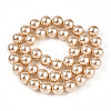 Glass Pearl Beads Strands X-HY-G002-01E-11-5