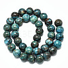 Natural Wave Jasper Beads Strands G-R485-10-10mm-1-2