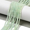 Natural Green Opal Beads Strands G-Z035-A02-01D-2