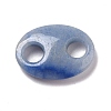 Natural Blue Aventurine Connector Charms G-P467-01H-2