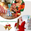 100Pcs Leaf Printed OPP Cellophane Candy Packaging Bags ABAG-GF0001-40-5