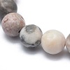 Natural Zebra Jasper Bead Stretch Bracelets X-BJEW-K212-B-035-3