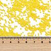 Opaque Colours Luster Glass Seed Beads SEED-H003-12E-4