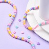 Handmade Polymer Clay Beads Strands X-CLAY-N008-008M-7