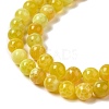 Natural Fire Crackle Agate Beads Strands G-G0004-B01-C-4