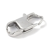 Non-Tarnish 316 Surgical Stainless Steel Lobster Claw Clasp STAS-P362-39P-02-2