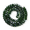 Electroplate Glass Beads Strands EGLA-A044-T6mm-A24-3
