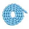 Opaque Solid Color Beads Strands LS-EGLA-N013-P4mm-D10-2