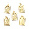 Brass Pendants KK-L206-017G-1