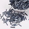 Glass Bugle Beads SEED-E001-12mm-129#-1