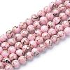 Assembled Synthetic Turquoise and Shell Beads Strands G-S212-6mm-01-1