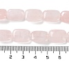 Natural Rose Quartz Beads Strands G-K357-D02-01-5