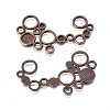 Alloy Cabochon Connector Settings X-EA10977Y-AB-1