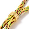 Nylon Cord Silder Bracelets MAK-C003-03G-03-2