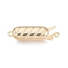 Brass Box Clasps KK-T062-234G-1