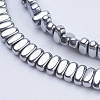 Electroplate Non-magnetic Synthetic Hematite Beads Strands G-J382-2x4x2mm-A06-2