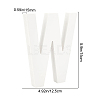 Wooden Letter Ornaments WOOD-GF0001-15-23-2