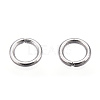 Tarnish Resistant 304 Stainless Steel Open Jump Rings STAS-R065-45-3
