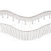 2 Yrads 2 Style Iron with Glass Cup Chain CH-TA0001-03-1