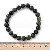 Natural Moss Agate Beads Stretch Bracelets X-BJEW-F380-01-B15-7