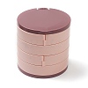 Rotatable 4-Layer Plastic Jewelry Storage Box AJEW-YW0001-13A-1