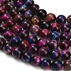 Natural Tiger Eye Beads Strands G-B133-A02-10mm-10-3