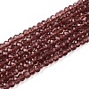 Glass Beads Strands EGLA-A034-T2mm-D13-1