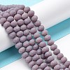 Glass Beads Strands EGLA-A034-P3mm-MD11-2