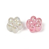 UV Plating Transparent Acrylic Beads MACR-L007-19-2