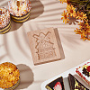 Beech Wood Cookie Molds AJEW-WH0083-59C-4