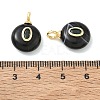 Natural Black Banded Agate(Dyed & Heated) Pendants GG-CBA42CA-03G-3
