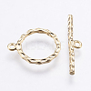 Brass Toggle Clasps LS-KK-G333-16G-NF-2