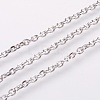 304 Stainless Steel Cable Chains X-CHS-F003-15P-1