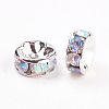 Brass Rhinestone Spacer Beads RB-A014-Z8mm-28S-NF-2