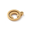 304 Stainless Steel Charms
with Jump Ring LS-STAS-R001-02G-C-2