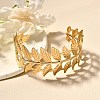 304 Stainless Steel Open Cuff Bangles for Women BJEW-Z083-02G-09-2