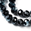 Electroplate Glass Beads Strands EGLA-A034-T2mm-K06-4
