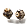 Vintage Style Glazed Ceramic Porcelain Beads PORC-H013-01-17-2