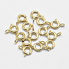 925 Sterling Silver Spring Ring Clasps STER-K167-076D-G-1