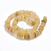 Natural Yellow Opal Beads Strands X-G-G841-B12-2