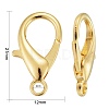Zinc Alloy Lobster Claw Clasps E107-G-3