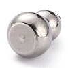 Non-Tarnish 304 Stainless Steel Beads X-STAS-B011-05B-P-3