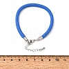 Braided Round Polyester Cord Bracelet Makings FB-CBAEDA0-01P-31-3